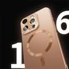 For Magsafe Magnetic Wireless Charging Luxury Solid Color Plating Phone Case For iPhone 16 Pro Max 14 13 15 Pro Max Back Cover