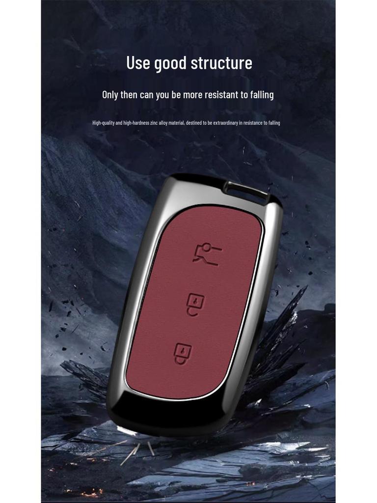 Vylepšení krytu klíče pro Lynk & Co 900, 2025 Z20 Nová energie Z10 Kovová přezka Plášť pro muže