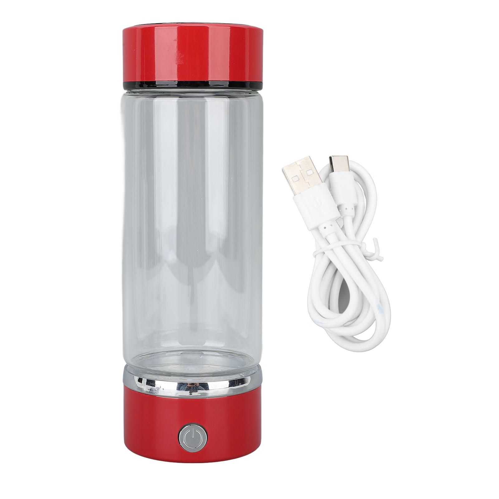 

Воднева пляшка для води 420 мл PCTG PEM SPE Technology Перезаряджувана портативна воднева вода L червоний