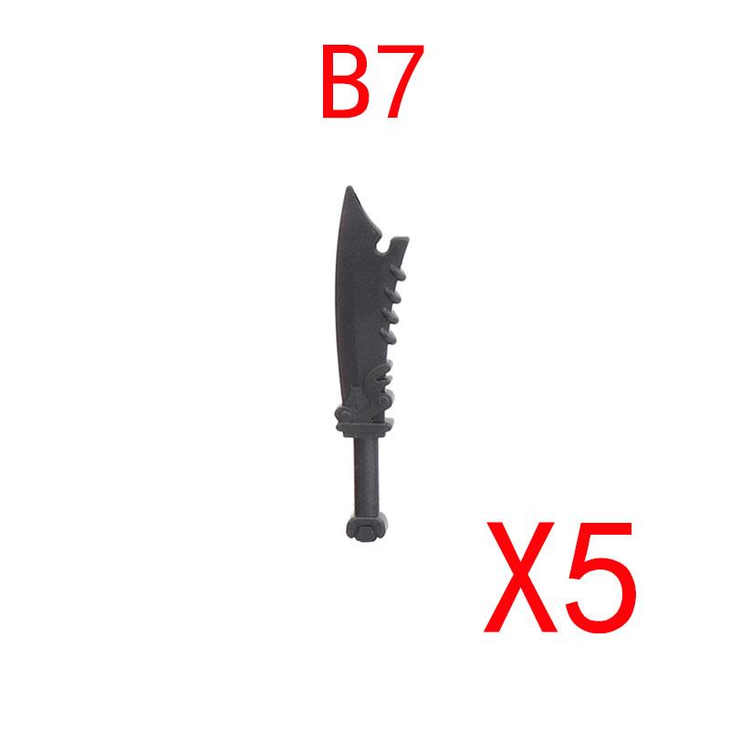 MOC Medieval Building Blocks Military Figures Accessories Soldier Weapons Bow Spear Crossbow Brick Helmet Sword Toy Gift X058