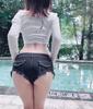 Women's Low-Waist Denim Spicy Hot Pants - Sexy Summer Ultra-Shorts