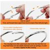 50/100Pcs Sturdy Loose Leaf Ring O Ring Paper Binder Ring Split Rings  Daily Organizing