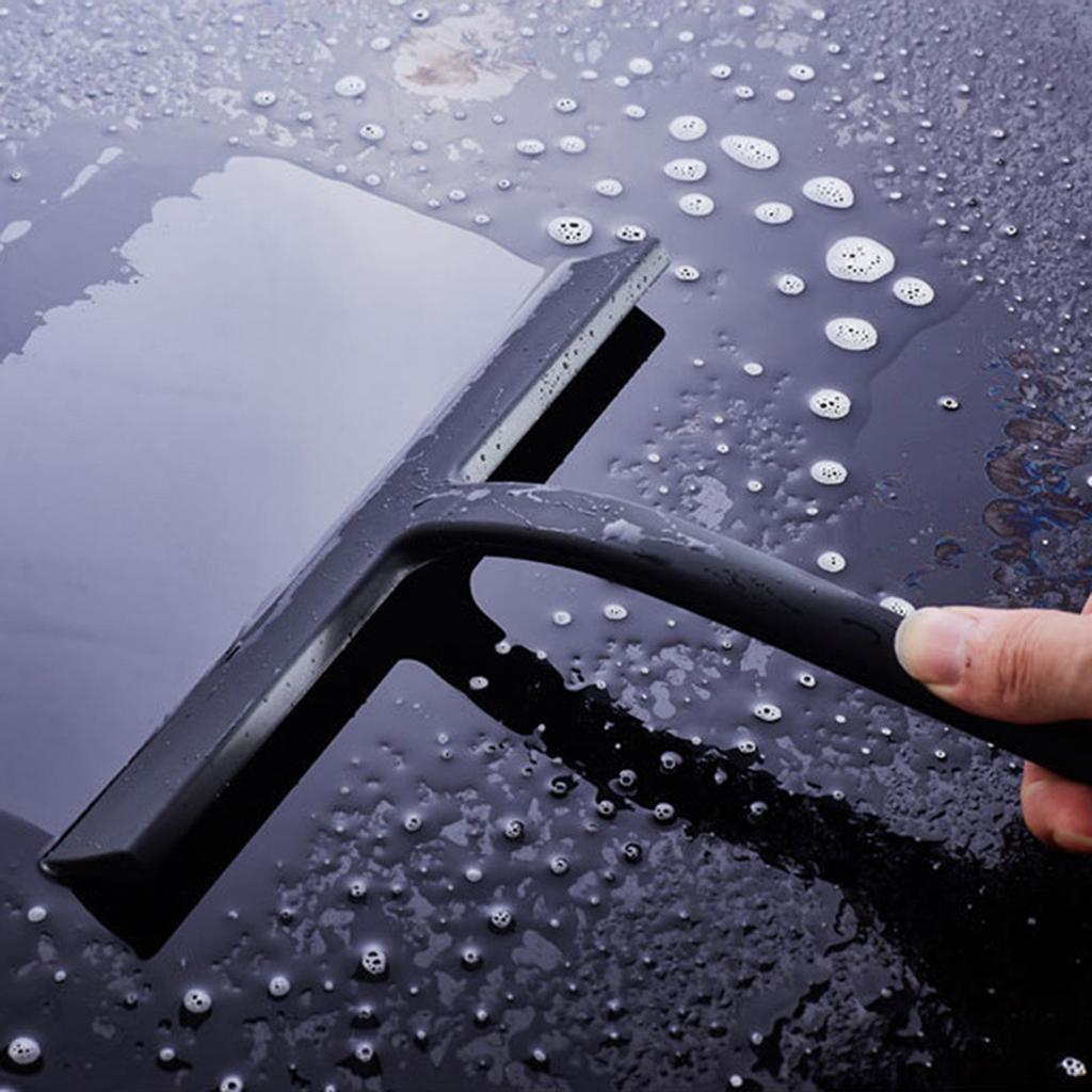 Silicone Window Tile Glass Wiper Cleaner Squeegee Shower Mirror Cleaning Holders