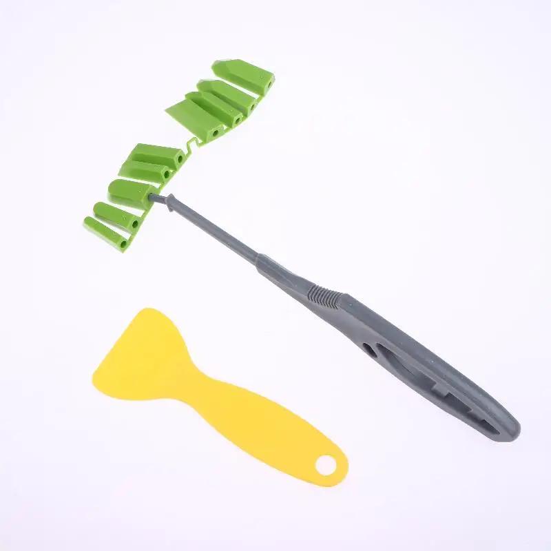 1set Caulking Tools For Tight Areas Bathroom Kitchen,Window,,Floor, Close-area Sealant Silicone Caulking Finishing Tool