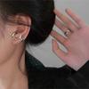 1 Pair Irregular Liquid Earrings For Women Hip-Hop Punk Fashion Delicate Metal Earring Clip Minimalist Jewelry Accessories Gift