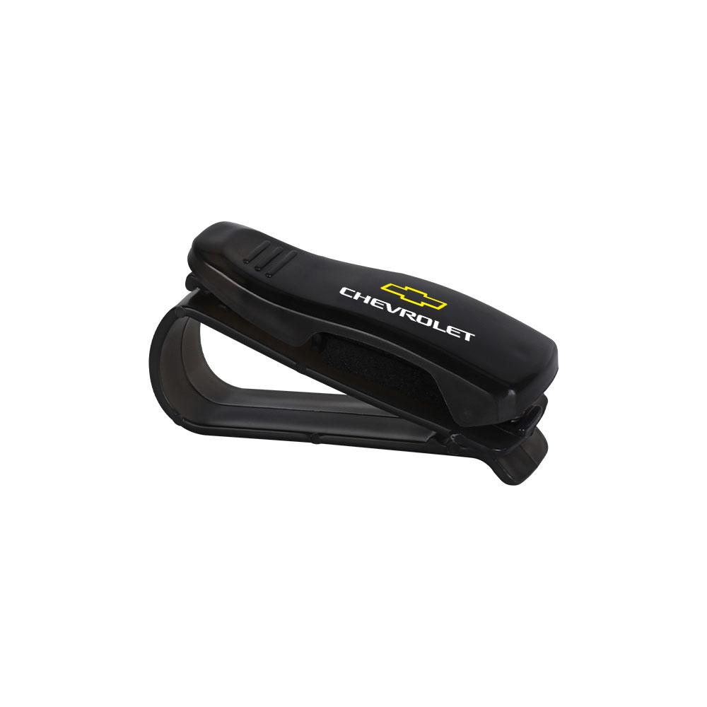 Car Sun Visor Sunglasses Organizer Clip Card Ticket Holder For Chevrolet Cruze Spark Captiva Camaro Malibu Suburban XL Trax Lova