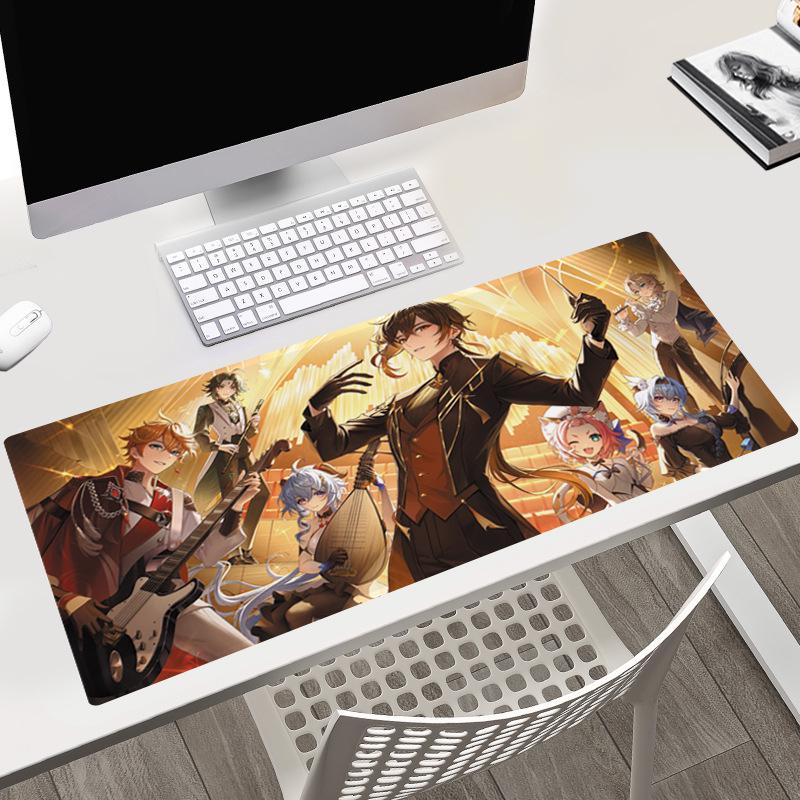 Genshin Impact Large Anime Gaming Mouse Desk Pad