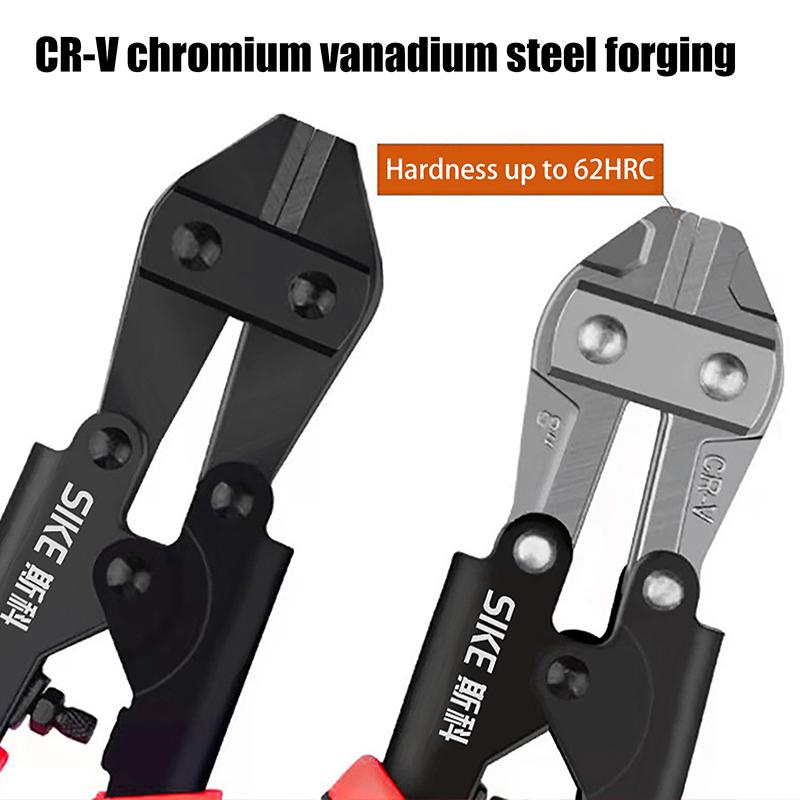 1Pc Mini Bolt Cutter, Made Of Chrome-Vanadium Alloy Steel, Fast And Sharp, Labor-Saving Operation, Used To Cut Wire, Bar Steel,