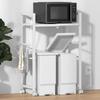 MoonMeguri Kitchen Storage Kitchen Tool Rack Kitchen Baker Rack 60cm X 34cm X 90cm Includes and Power Height Adjustable Extendable Easy Scratch and