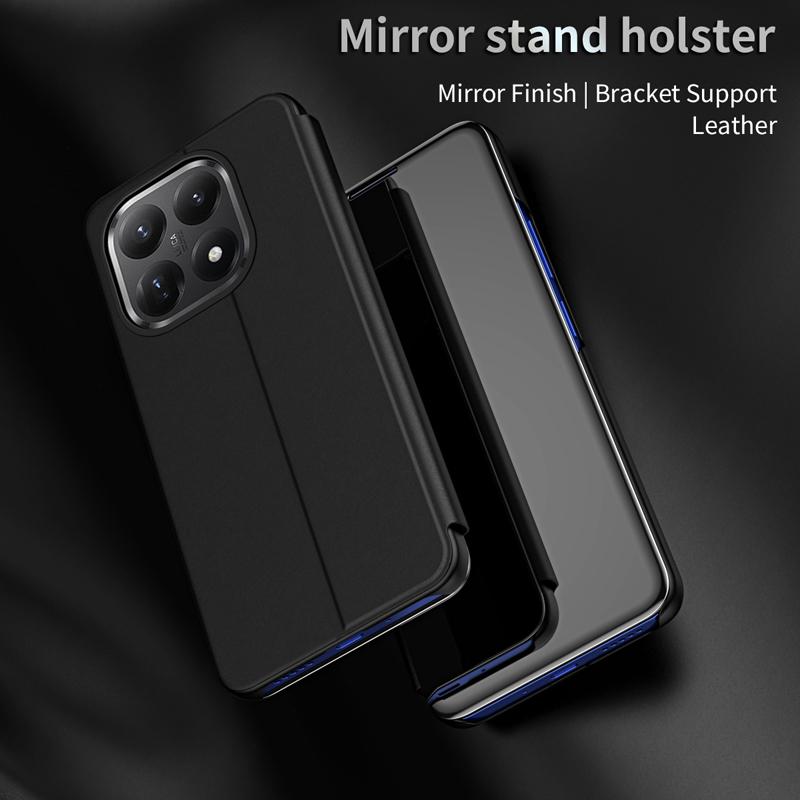 Per Xiaomi 17T Pro Custodia Specchio Intelligente Pelle Flip Porta Libri Magnetico Cover Posteriore PerXiaomi17T Mi 17TPro Xaomi Xiomi Xiami 17T