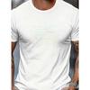 European Size Plus Size Men'S Summer T-Shirt, Unique Amazing Graphic Print Short Sleeve Tees Trend Casual Tops for Daily Life, Big & Tall Guys