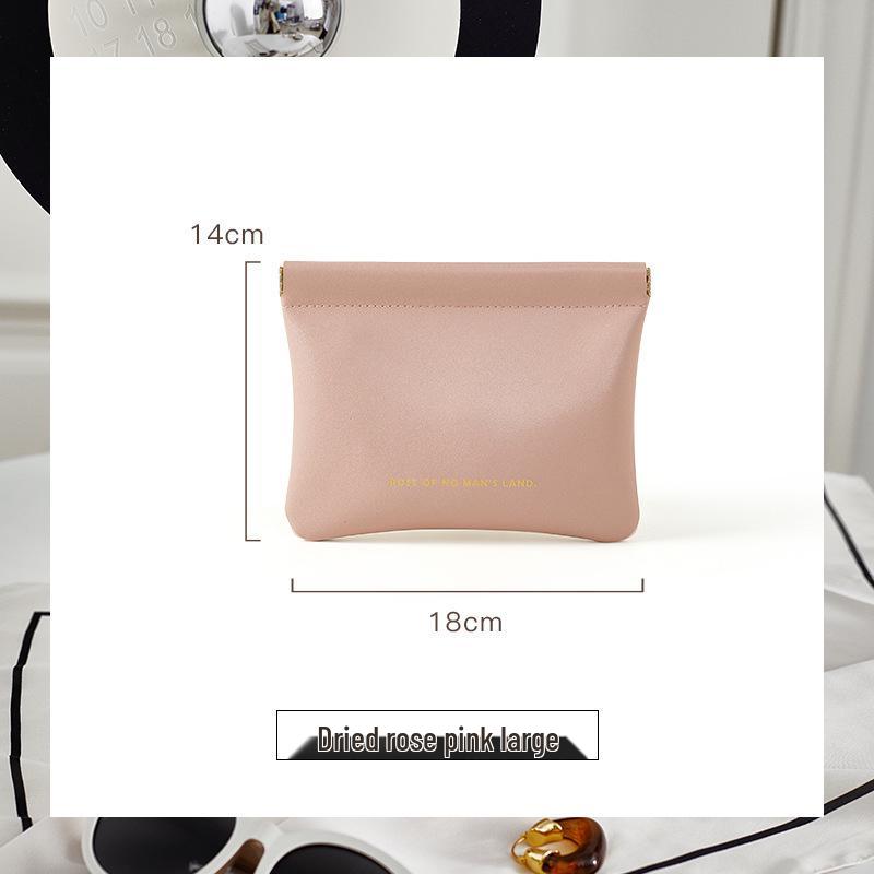 Portable Wire Storage Pouch with Auto Closure for Cables and Earphones