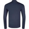 Asics Sports Lifestyle Series Half High Neck Solid Color Slim Fit Long Sleeve T-Shirt Men Tops Navy-Blue 2031F153-400
