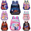 New Cartoon Kindergarten Backpack Waterproof And Durable Large Capacity Suitable For 3-8 Year Old Children Nylon Material 14-inch Size 20-35l Capacity