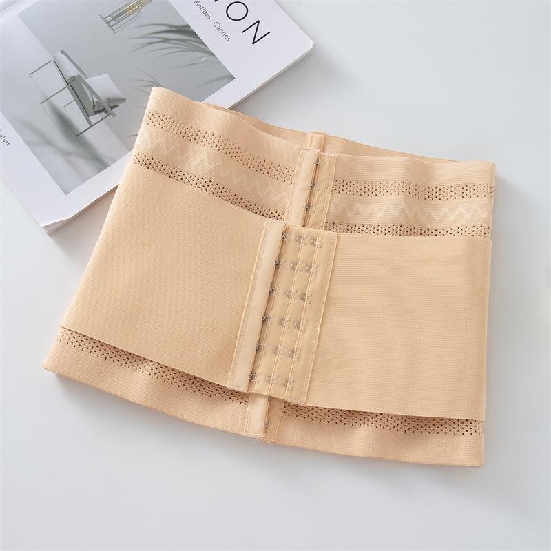 

Amazon Large Size Strong Belly Belt Waist Correction Super Tight Double Reinforcement Pressure Belly Belt XXL абрикосовий