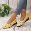 Fashionable and Breathable Summer Mesh Lightweight Mother Shoes Slip on Flat Casual Non Slip Sports Vulcanized Shoes for Women