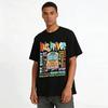 School Bus Driver Themed Print T-Shirt Casual Campus Commute Top Pure cotton T-shirt