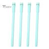 Cartoon Cat Stationery 4Pcs Gel Pens 0.5mm Fine Point Writing Fluently Cute Quick-drying Non-slip Pen Design Comfortable Grip Ergonomic Ink Cap