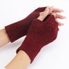 Winter Warm Gloves, Fashionable Knitted Fingerless Sleeves, Fake Sleeves