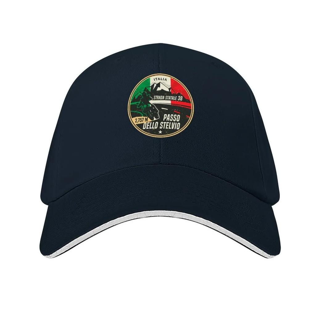 Stelvio Pass Italy Baseball Cap Streetwear fashionable Anime Snapback Cap Unisex Golf Wear Womens