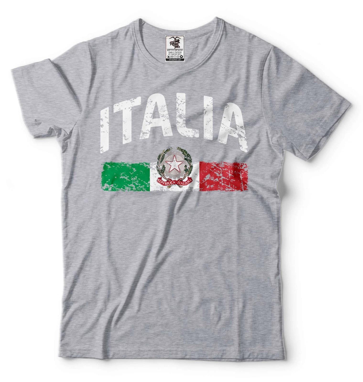 Mens Italia Shirt Italy Patriotic Shirt Italia Unisex Shirt Italian Gift Tee L
