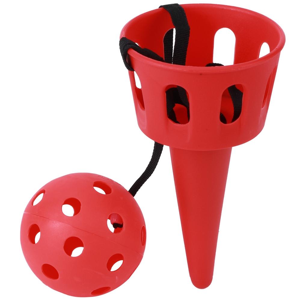 Scoop Toss Set Children Coordination Training Equipment Sports Throwing and Catching Game