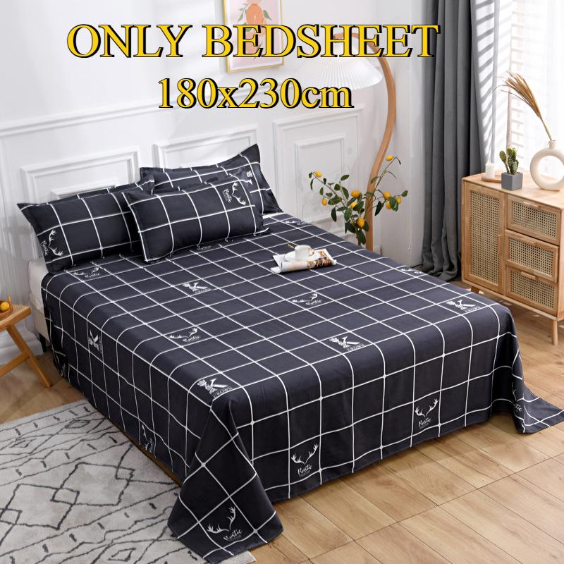 Bed Sheets Skin-friendly Brushed  Thickened Double Single Bed Multi-specification Sheets for All Seasons