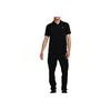 Nike Solid Color Breathable Short Sleeve Polo Shirt Men tops Black FB5297-010