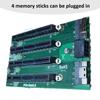SFF-8654 to PCIe 4.0 x4 Converters Supports SFF-8654 8i to PCIe 4.0 x4 x16 Gen4.0 Interfaces Convert Card Adapters