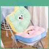 Cute Cartoon Round Cushion Seat Pad With Breathable Fabric For Office And Dorm Use
