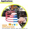 Universal 5er-Pack 12 V Auto Add-A-Circuit Piggy Back Sicherungsabgriff-Adapter 16 AWG 20 A APM ATM Mini-Sicherungsklingenhalter Kleiner Sicherungsauszieher