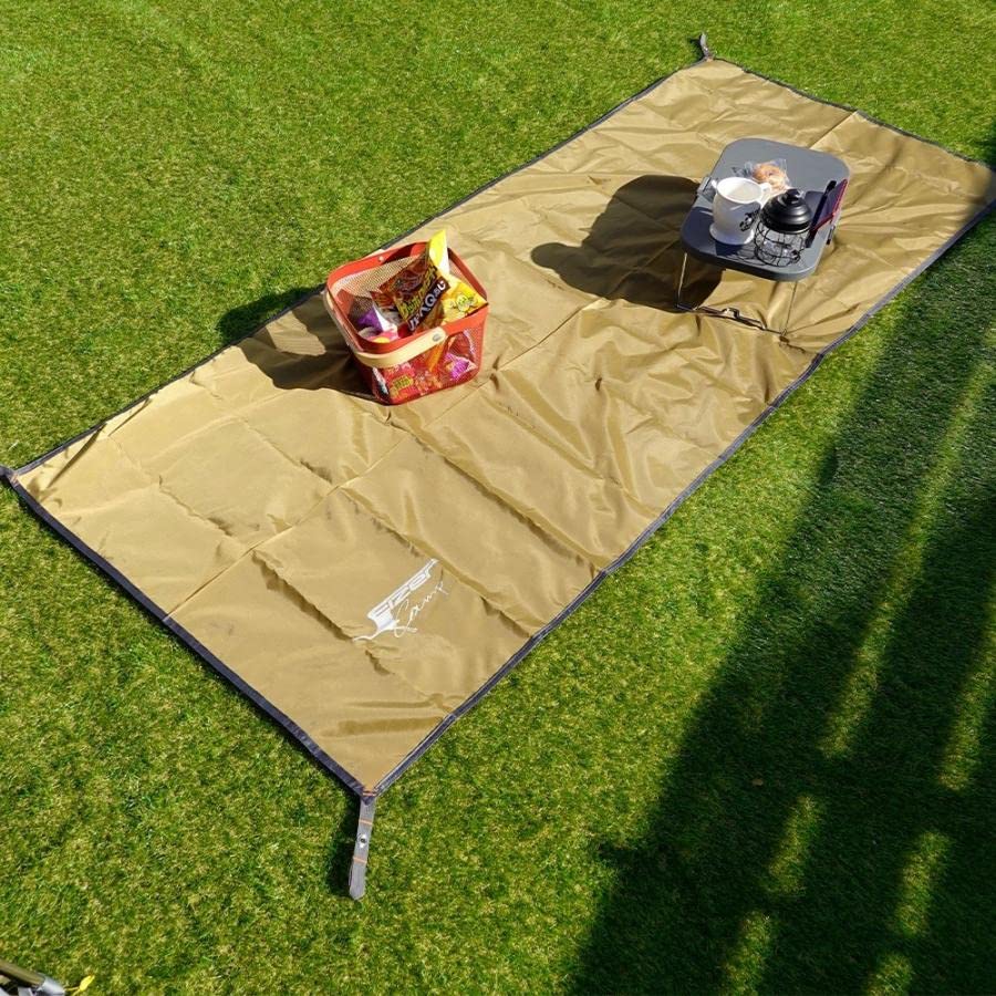 Eizer Camp Ground Sheet Mountain Tent 205cm 90cm 120cm Lightweight Tent Sheet Waterproof Alpine Tent for 1 Person 2 Person Underseat Ground Sheet 1