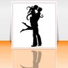 Couple Hug Metal Cutting Dies Embossing Template Stencil Scrapbooking for Card