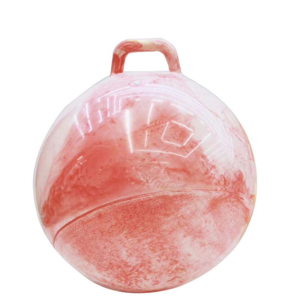 Hopping Toys Hopper Ball With Handle Jumping Ball Thickened Bouncing Ball Kids Toy