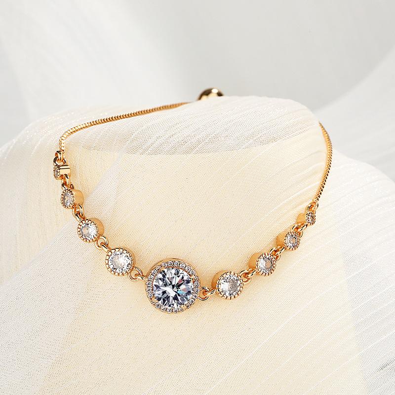 New 925 Sterling Silver Bracelet AAA Zircon High Quality Romance Bracelet Chain For Women Engagement Party Wedding Jewelry Gift