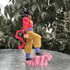 26cm Anime Dragon Ball Ssj 4 Scene Son Goku Super Saiyan Standing Figure Model PVC Action Statue Toy Doll Collection Ornament