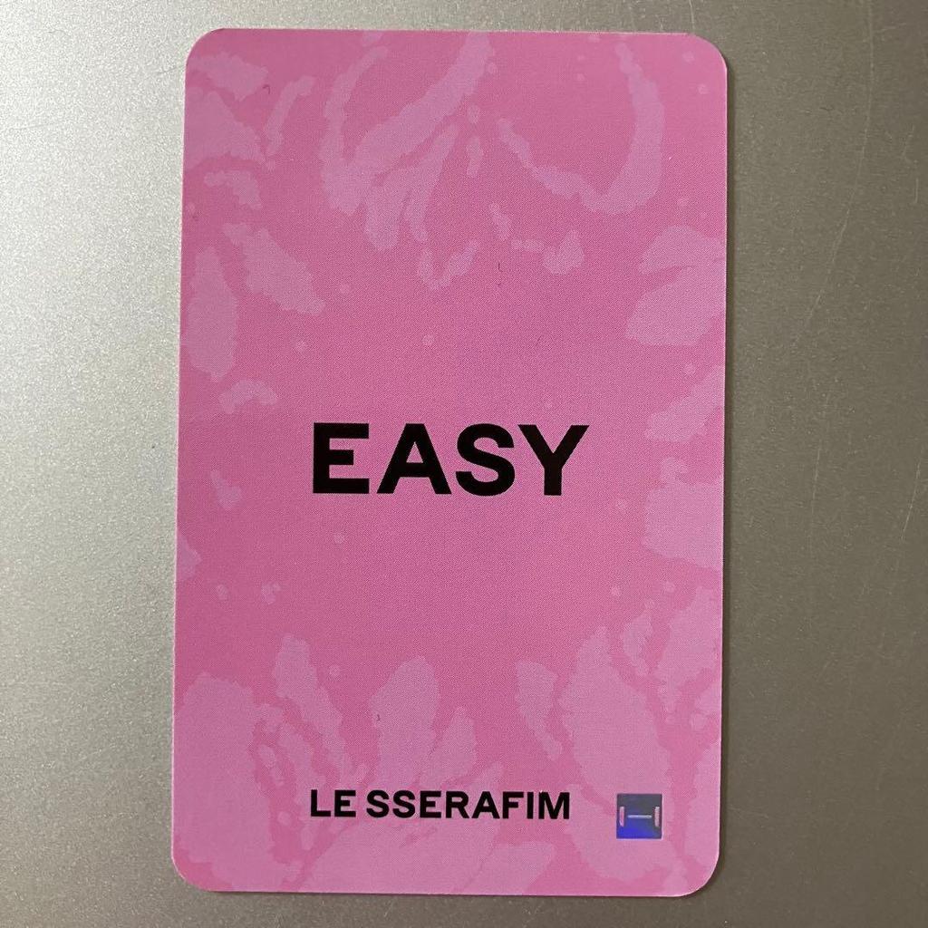 [USED] LE SSERAFIM EASY M2U 2nd Rakidro Chaewon