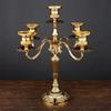 Metal Candle Holders Candlestick Holder Wedding Decorations Romantic Candlelight Dinner Candle Stand Home Decoration Accessorie