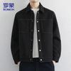 ROMON Men's Casual Denim Jacket