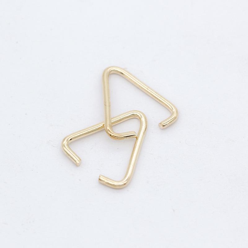 DIY Brass Hairpin: Triangular Tassel Clip for Ancient Style Jewelry Accessories