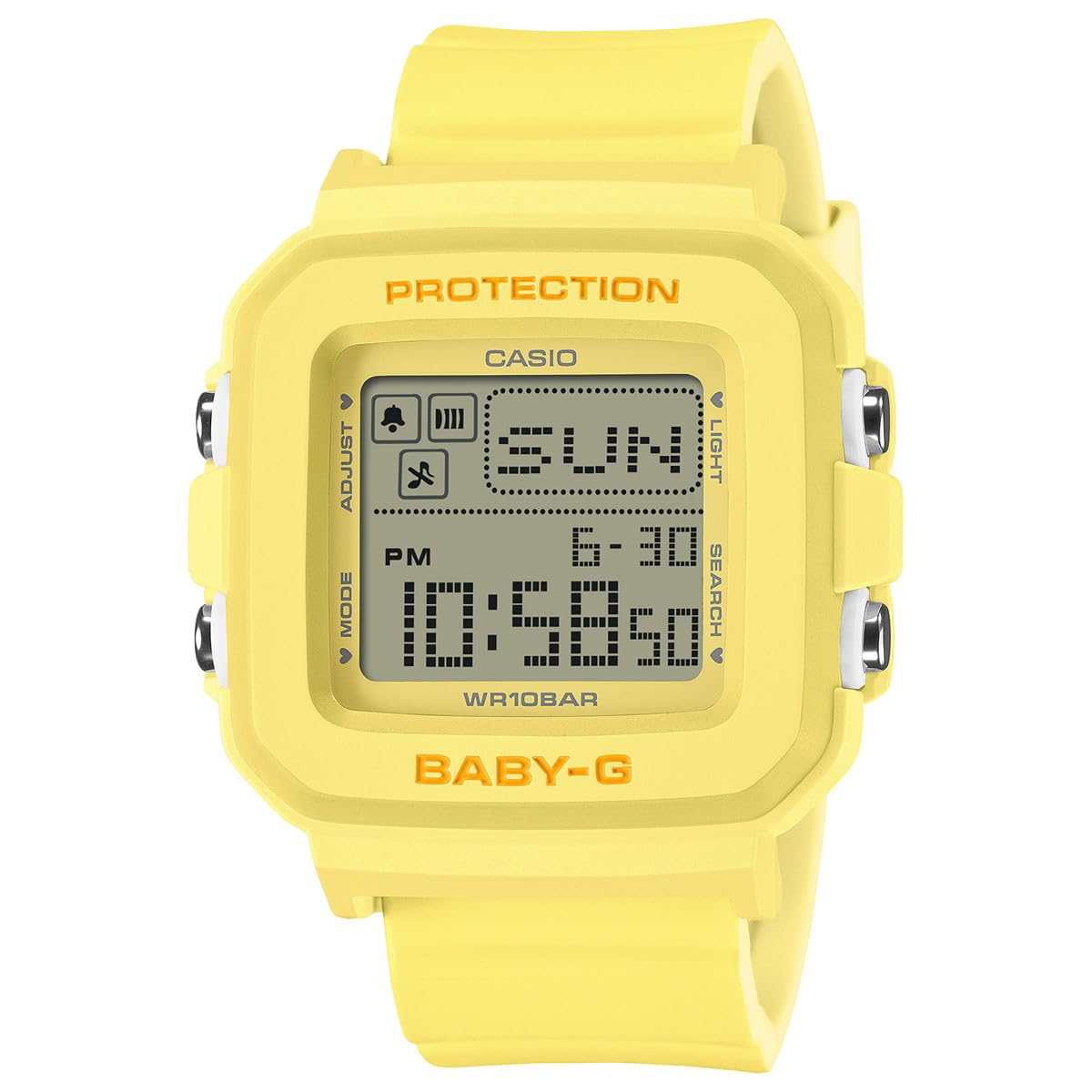 

Женские желтые часы Casio BABY-G+PLUS BGD-10KH-9JR (Официальный японский продукт)