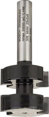 CUTTER FOR PROFILES 8*25*58MM - B 2608628353