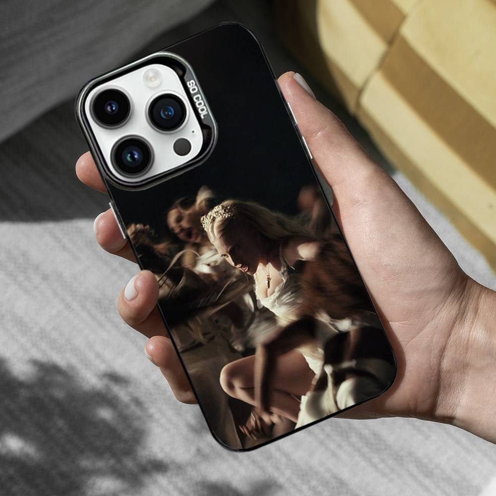 Hot M-MAYHEM L-Lady G-Gaga For iPhone 15,14,13,11,12,16,17,SE,XS,MAX,Mini,Pro,Black Matte Silicone Cover Case
