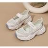 Girls Summer Breathable Mesh Sandals Lightweight Casual Hollow Out Sports Shoes with Adjustable Strap for Outdoor Activities