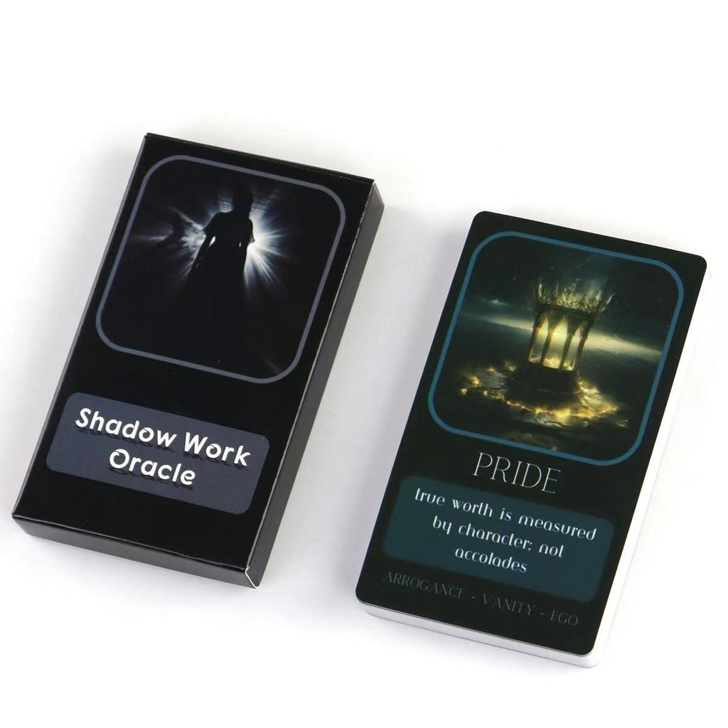 Shadow Work Cards | 33 Unique Oracle Cards | Self-Care & Oracle Companion 10.3*6cm