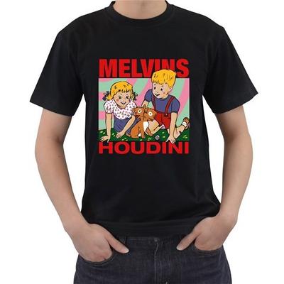THE MELVINS Houdini Metal Rock Band Short Sleeve Summer Fashion Funny Printing Casual 100%Cotton Men's T Shirt