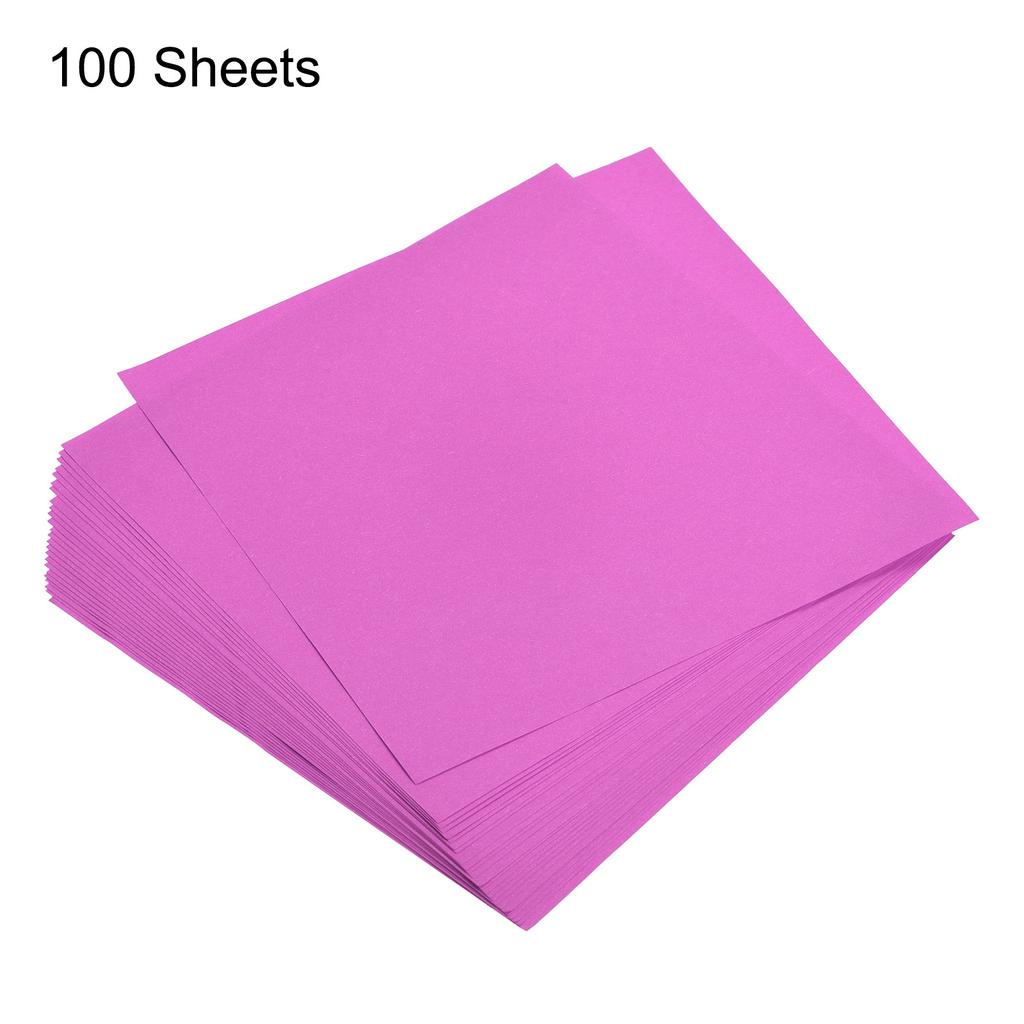 100 Sheets Origami Paper 15x15cm Double Sided Square Folding Papers for Art Craft Project Gifts Scrapbooking Decor DIY Handmade