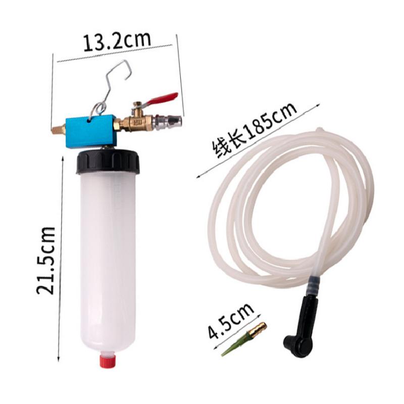 Car Brake Bleeder Hydraulic Pumping Fluid Pump Kit Fluid Oil Change Purge Tank Tubes Repair Tool Truck Motorcycle Accessories