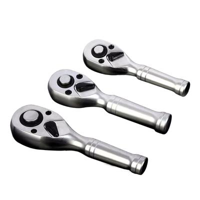 Ergonomic Short Handle Ratchet Wrench 72Teeth For Professional Mechanics High Torques Control Durability AntiSlip Grip