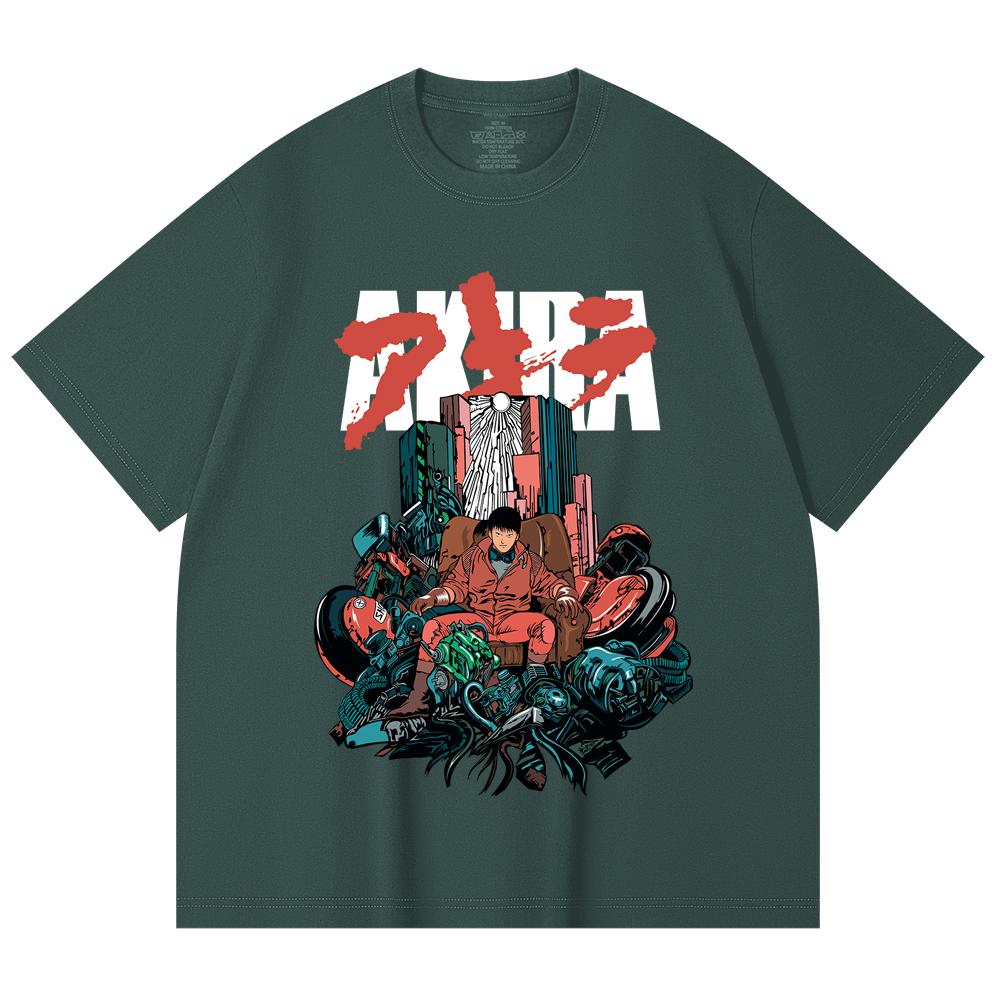 230 Gsm 100% Cotton Akira V1 Print Unisex Heavy Cotton T Shirt